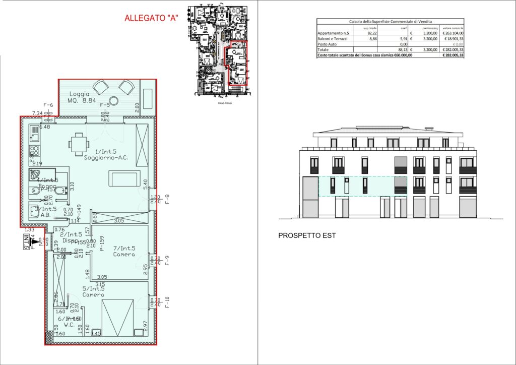 Appartamento in palazzina in fase di realizzazione – Giulianova – R47